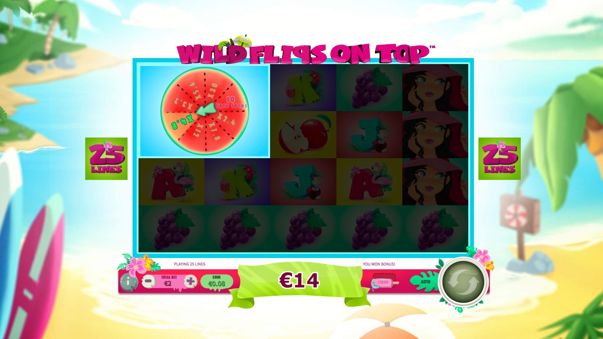 Summer Spin Bonus