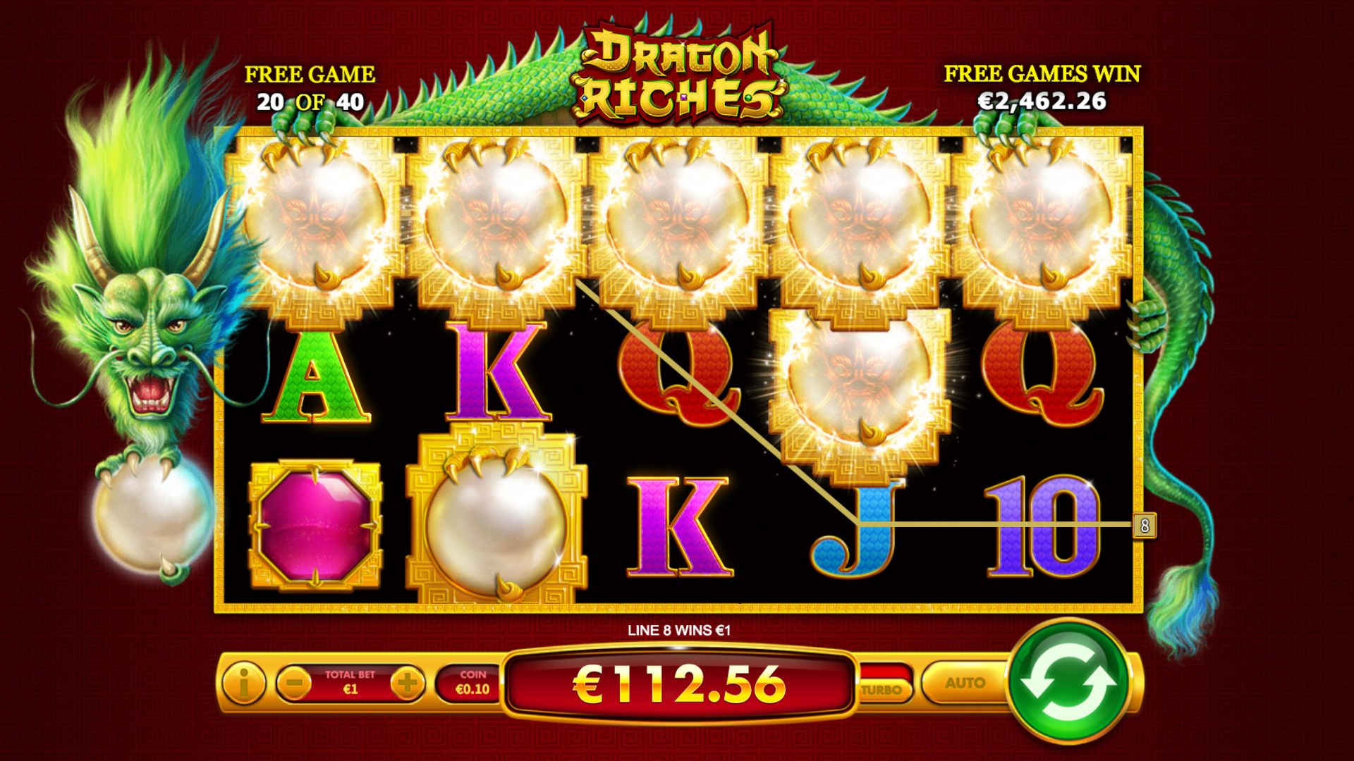 Dragon Pearls Free Game