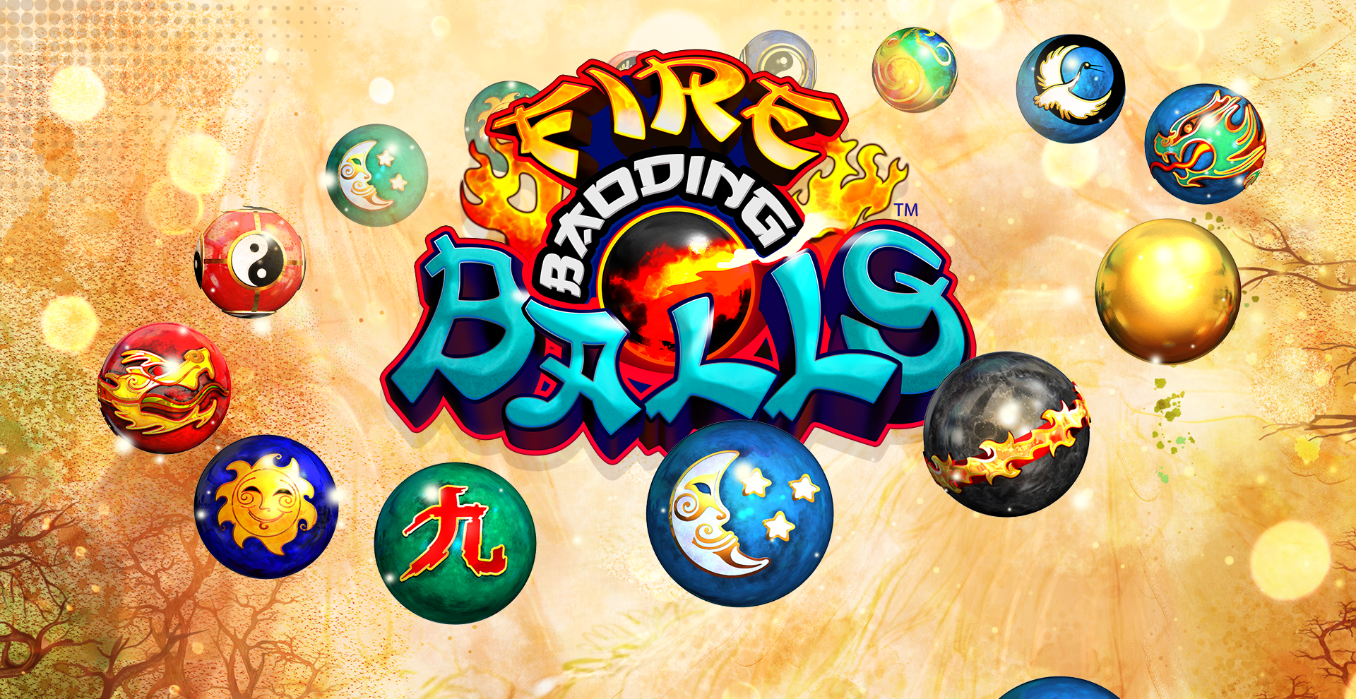 Fire Baoding Balls